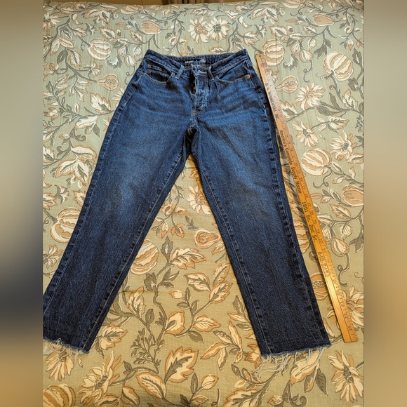 Old Navy Denim - high rise curvy straight button fly jeans Old Navy